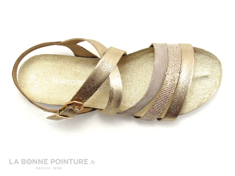 Marco Tozzi Premio - 2-28406-22 - Platine - Sandale Femme 6 Marco Tozzi Premio - 2-28406-22 - Platine - Sandale Femme – Image 6
