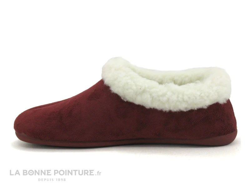 Koyuk Dinamic 289805 Vino - Chausson Fourre Femme Bordeaux 2 Koyuk Dinamic 289805 Vino - Chausson Fourre Femme Bordeaux – Image 2