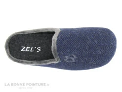 Zels 8581 Bleu Marine Et Gris - Pantoufle Mule Homme -Magasin De Chaussures cd24607c73b9e66c561f35ea11d5d5ef img 5009.jpg 177745