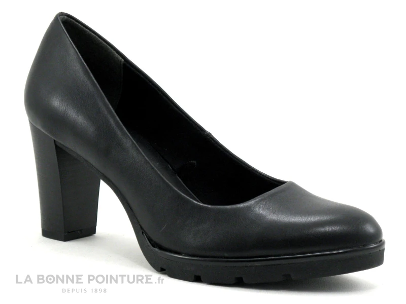 Marco Tozzi 2-22457-21 Black Nappa - Escarpin Talon Haut 1 Marco Tozzi 2-22457-21 Black Nappa - Escarpin Talon Haut