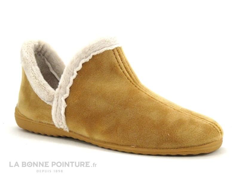 Komodonas Soca 0355 Dorado - Chausson Montant Femme Camel Et Beige 1 Komodonas Soca 0355 Dorado - Chausson Montant Femme Camel Et Beige