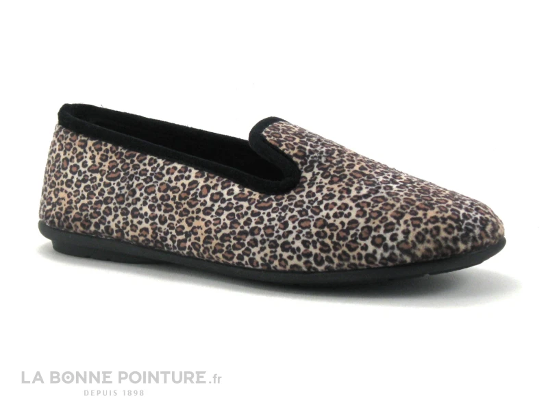 RYB 700 LINCE - Leopard Beige Marron - Chausson Femme 1 RYB 700 LINCE - Leopard Beige Marron - Chausson Femme