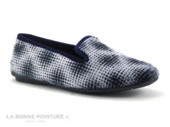 RYB 700 POINT - Bleu Marine - Gris - Chausson Femme