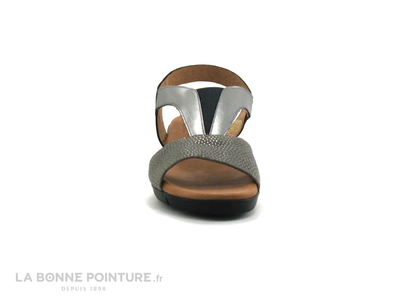Valerias 5050 Gris Plomb - Sandale Confortable Femme 2 Valerias 5050 Gris Plomb - Sandale Confortable Femme â Image 2