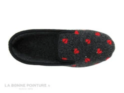 Airplum ZOMEO Anthracite - Coeurs Rouges - Charentaise Femme -Magasin De Chaussures cd24607c73b9e66c561f35ea11d5d5ef img 5561.jpg 178356