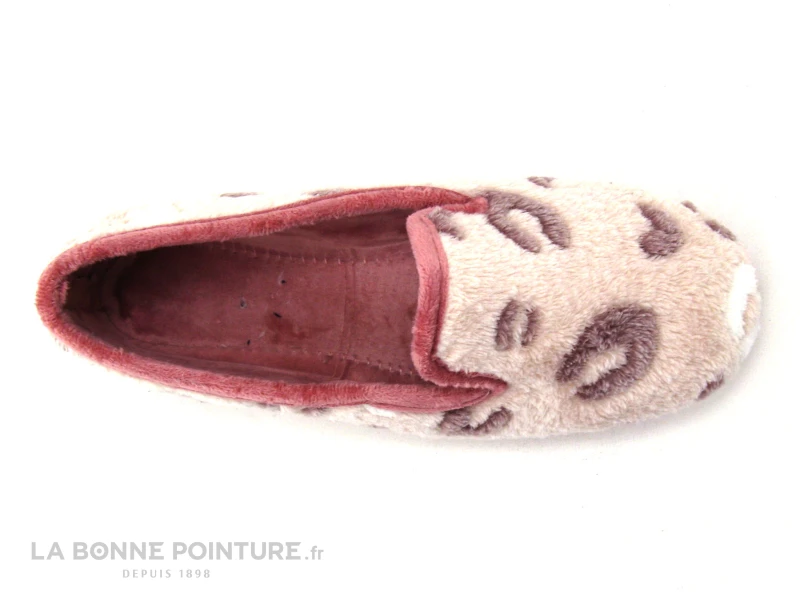 RYB 700 HANOY - Peluche Rose - Chausson Femme 2 RYB 700 HANOY - Peluche Rose - Chausson Femme â Image 2