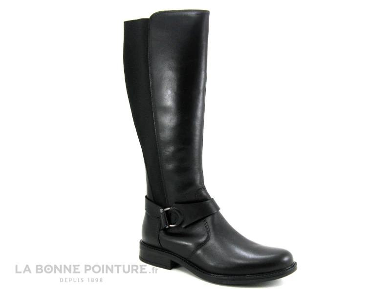 Lily Mood FIXE Noir - Botte Femme Avec Partie Elastique 1 Lily Mood FIXE Noir - Botte Femme Avec Partie Elastique