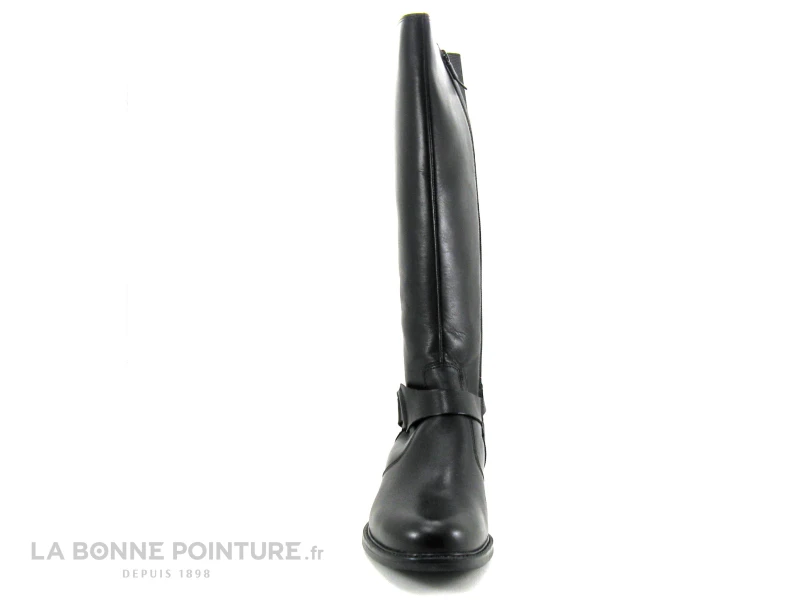 Lily Mood FIXE Noir - Botte Femme Avec Partie Elastique 2 Lily Mood FIXE Noir - Botte Femme Avec Partie Elastique – Image 2