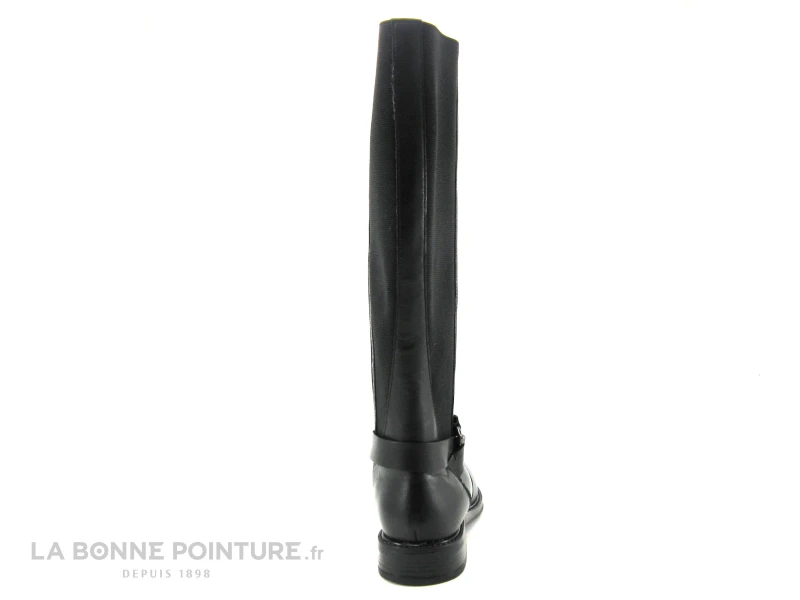 Lily Mood FIXE Noir - Botte Femme Avec Partie Elastique 4 Lily Mood FIXE Noir - Botte Femme Avec Partie Elastique – Image 4