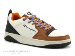 Champion ROYAL Nu Pop Low S21973 - Basket - Blanc Marron Orange -Magasin De Chaussures cd24607c73b9e66c561f35ea11d5d5ef img 5656.jpg 178399