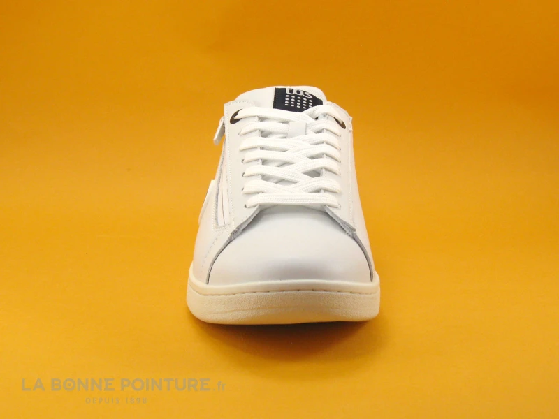 TBS LILLIAN Blanc - A8A57 - Basket Blanche Homme Lacet Et Zip 2 TBS LILLIAN Blanc - A8A57 - Basket Blanche Homme Lacet Et Zip – Image 2