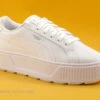 Puma KARMEN White - 384615B01 - Sneakers Blanches