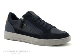 Geox SEGNALE U04AGD Navy - Basket Homme Bleu Marine