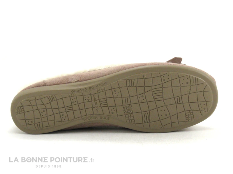 CM Confort 10343 - Vison 35 - Chausson Mocassin Femme Beige 3 CM Confort 10343 - Vison 35 - Chausson Mocassin Femme Beige – Image 3