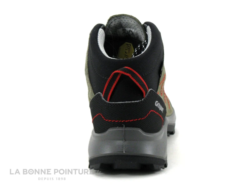 Grisport 14703V10G Kaki Noir - Chaussure Montante Randonnee Homme 4 Grisport 14703V10G Kaki Noir - Chaussure Montante Randonnee Homme – Image 4