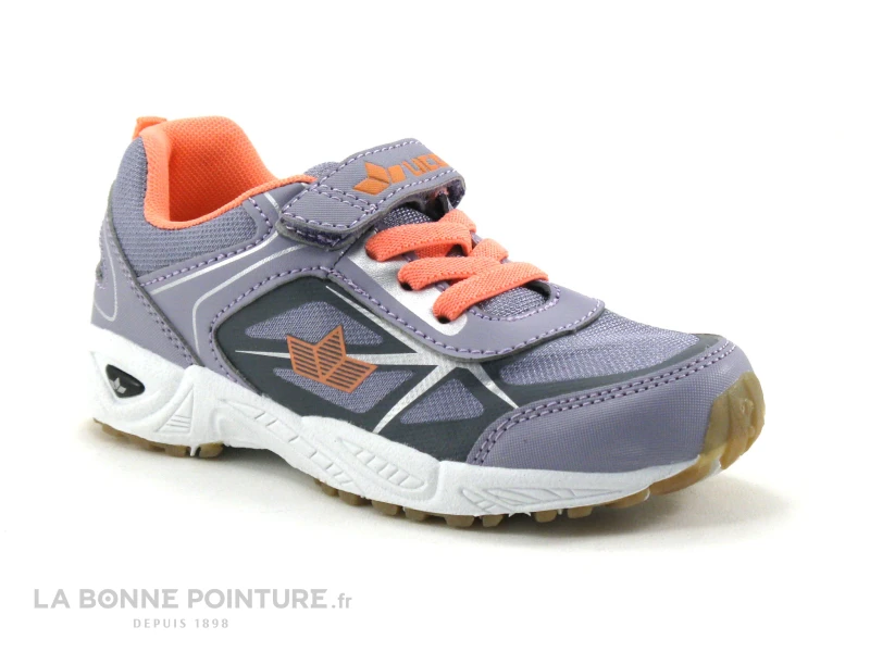 Lico SALFORD VS - Lilas - Saumon - 360929 - Basket Fille 1 Lico SALFORD VS - Lilas - Saumon - 360929 - Basket Fille