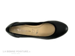 Tamaris 1-22320-20 Black - Escarpin Compense En Cuir Noir -Magasin De Chaussures cd24607c73b9e66c561f35ea11d5d5ef img 6033.jpg 178777