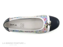 Inea INDIRA Blanc Multicolore - Ballerine Femme 12 Inea INDIRA Blanc Multicolore - Ballerine Femme -Magasin De Chaussures cd24607c73b9e66c561f35ea11d5d5ef img 6069.jpg 166824