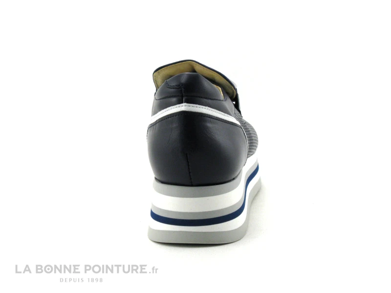 Softwaves CASSIE Ink - Mocassin Compense Bleu Marine 4 Softwaves CASSIE Ink - Mocassin Compense Bleu Marine – Image 4