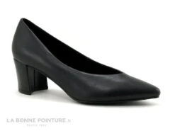 Marco Tozzi 2-22419-20 Black - Escarpin Noir Pointu - Talon Incurve