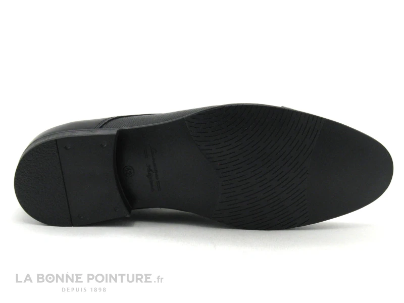 Franzini 7186A - Derbi Habille Noir Homme 7 Franzini 7186A - Derbi Habille Noir Homme – Image 7