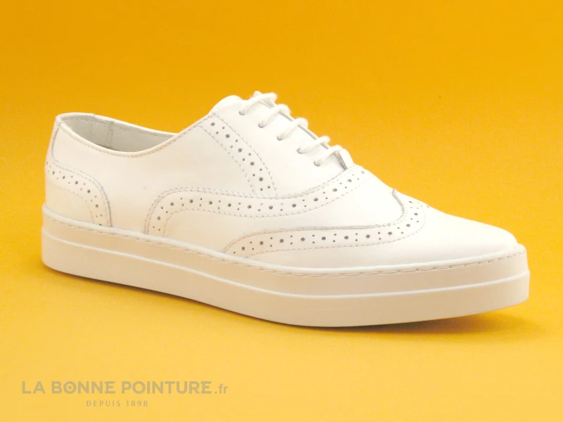 Lily Mood ADELUI Blanc - Chaussure Richelieu Femme 1 Lily Mood ADELUI Blanc - Chaussure Richelieu Femme