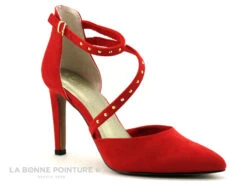 Marco Tozzi 2-24407-20 Red - Escarpin Pointu Rouge - Talon Haut - Bride Cloutee 11 Marco Tozzi 2-24407-20 Red - Escarpin Pointu Rouge - Talon Haut - Bride Cloutee -Magasin De Chaussures cd24607c73b9e66c561f35ea11d5d5ef img 6222.jpg 179166