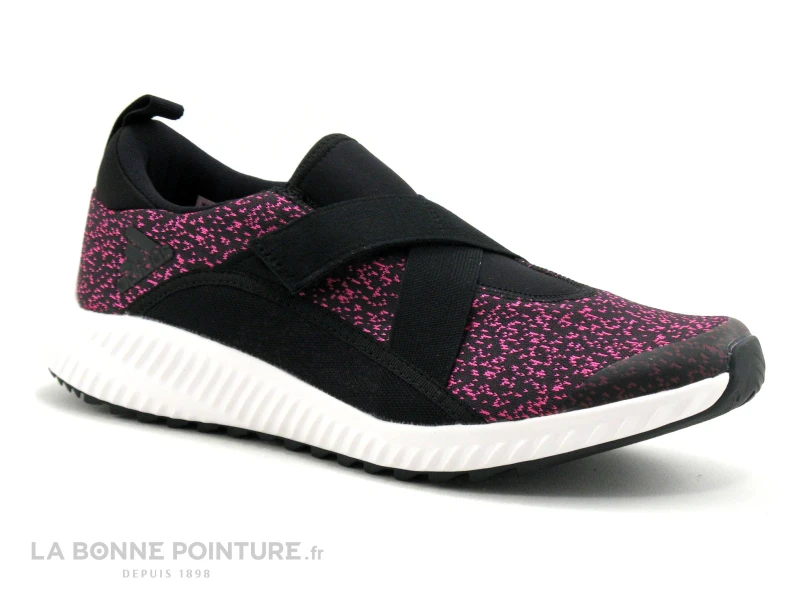 Adidas FORTARUN XCF K - Noir - Rose - Chaussure Sport 5 Adidas FORTARUN XCF K - Noir - Rose - Chaussure Sport – Image 5
