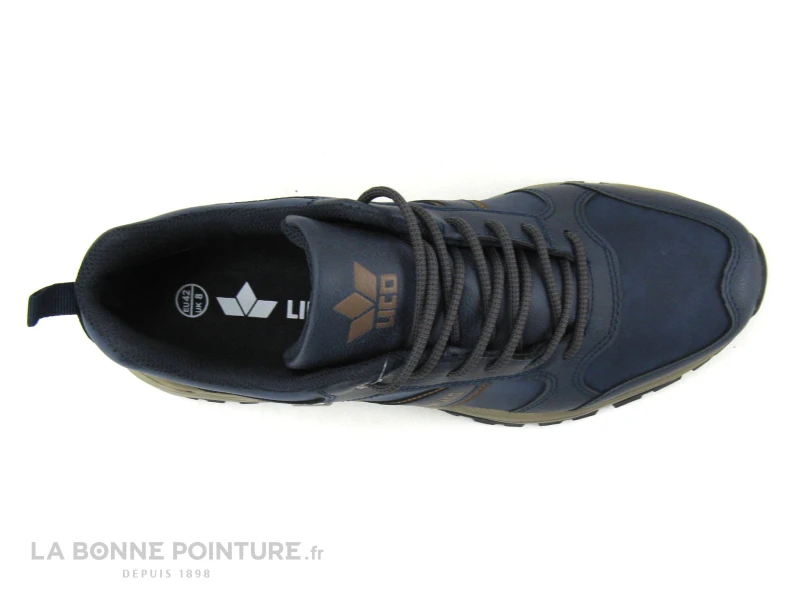 Lico ANGERS - Basket Homme Bleu Marine Et Marron 6 Lico ANGERS - Basket Homme Bleu Marine Et Marron – Image 6