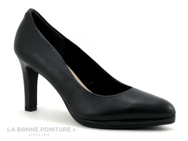 Tamaris 1-22411-20 Black - Escarpin Noir Talon Haut 5 Tamaris 1-22411-20 Black - Escarpin Noir Talon Haut – Image 5