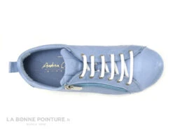 Andrea Conti 0063612-821 Bleu Pastel - Basket Cuir Femme -Magasin De Chaussures cd24607c73b9e66c561f35ea11d5d5ef img 6380.jpg 167224
