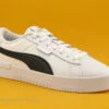 Puma JADA RENEW 386401-03 - Blanc - Noir - Basket Basse Femme