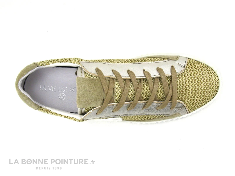 La Vie Est Belle - FIDJI Naturel - Basket Beige Femme 6 La Vie Est Belle - FIDJI Naturel - Basket Beige Femme – Image 6