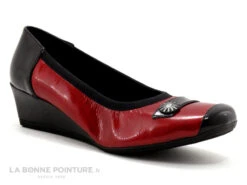 INEA FANA - Escarpin Rouge Verni - Noir - Talon Compense -Magasin De Chaussures cd24607c73b9e66c561f35ea11d5d5ef img 6417.jpg 124910