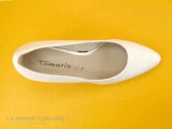 Tamaris 1-22411-20 White - Escarpin Blanc A Talon Haut 12 Tamaris 1-22411-20 White - Escarpin Blanc A Talon Haut -Magasin De Chaussures cd24607c73b9e66c561f35ea11d5d5ef img 6433.jpg 180860