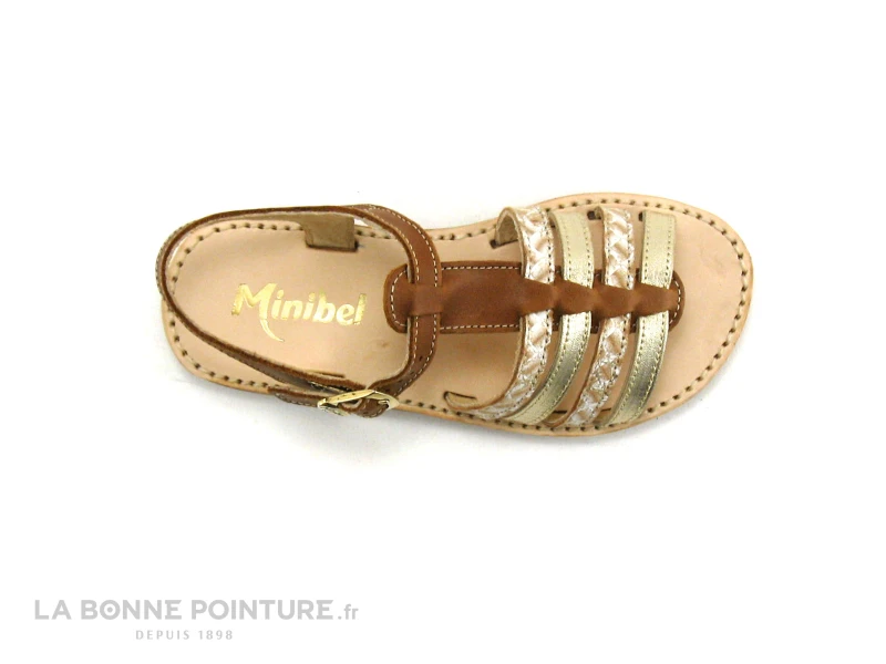 Minibel CHANA - Datte Imp Camel - 1M2058-5 - Sandale Fille 6 Minibel CHANA - Datte Imp Camel - 1M2058-5 - Sandale Fille – Image 6