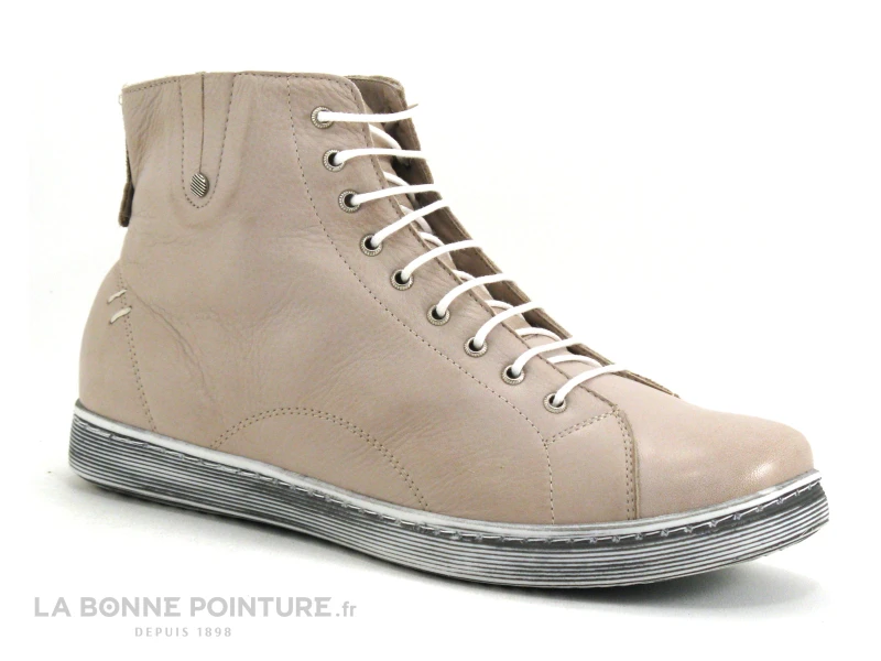 Andrea Conti 27913 Beige - Chaussure Montante 5 Andrea Conti 27913 Beige - Chaussure Montante – Image 5