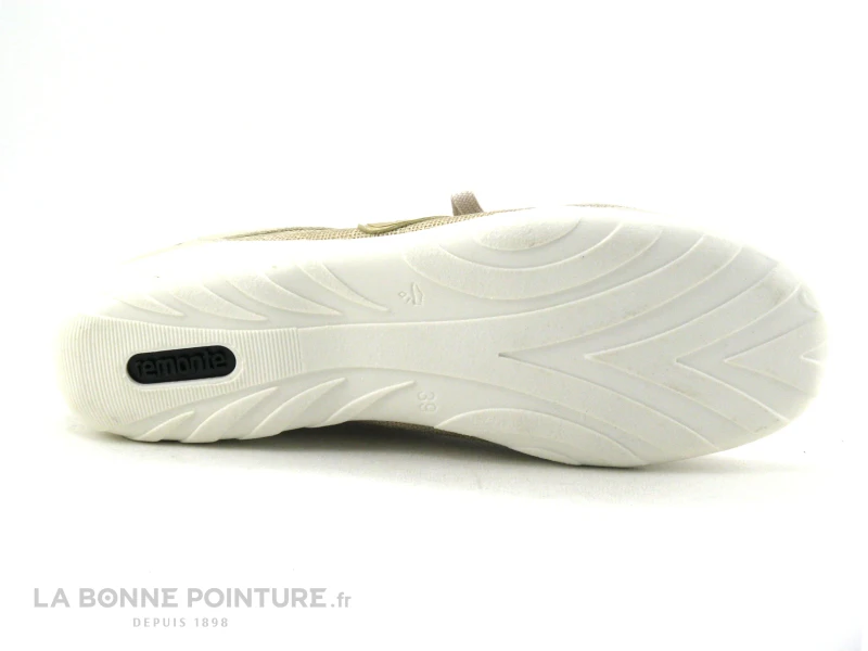 Remonte R3415-60 - Beige Et Or - Chaussure Basse Femme 7 Remonte R3415-60 - Beige Et Or - Chaussure Basse Femme – Image 7