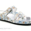Pedi Girl XANT DB Myosotis - Cuir Fleuri - Mule Reglable Femme