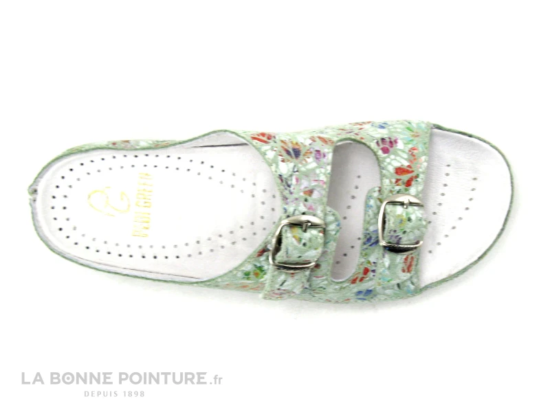 Pedi Girl WELL DB Amande - Fleuri - Mule Confort Femme Reglable 6 Pedi Girl WELL DB Amande - Fleuri - Mule Confort Femme Reglable – Image 6