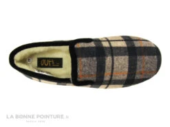 Ouf Broceliande CLARET Beige - Noir Orange - Charentaise Homme -Magasin De Chaussures cd24607c73b9e66c561f35ea11d5d5ef img 6657.jpg 155376