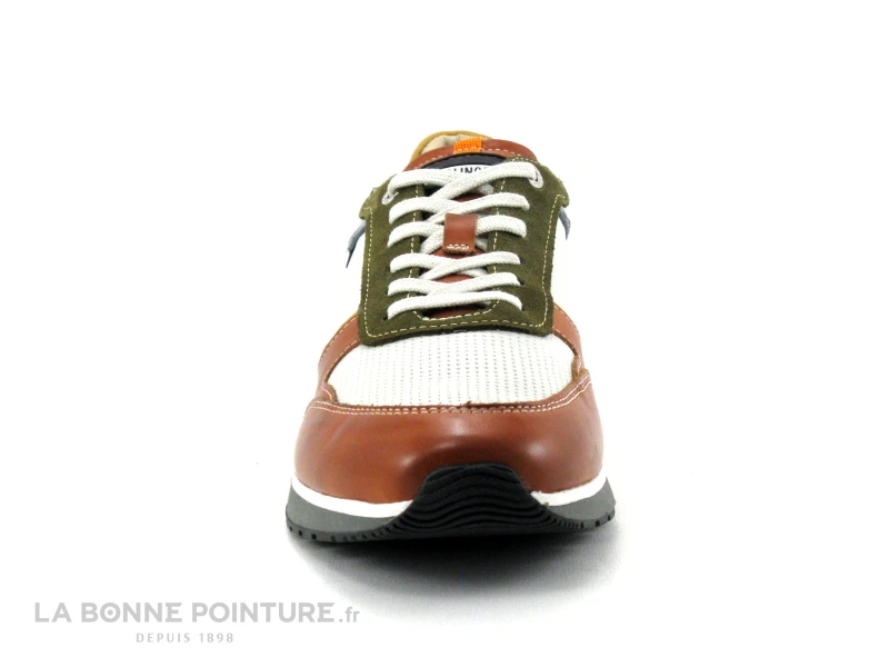 Pikolinos CAMBIL M5N-6111C2 Brick - Basket Homme Blanche Et Multi 2 Pikolinos CAMBIL M5N-6111C2 Brick - Basket Homme Blanche Et Multi – Image 2