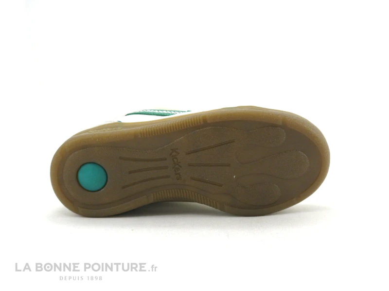 Kickers KOUIC Blanc Gris Vert - 928541 - Basket Mode Enfant 7 Kickers KOUIC Blanc Gris Vert - 928541 - Basket Mode Enfant – Image 7