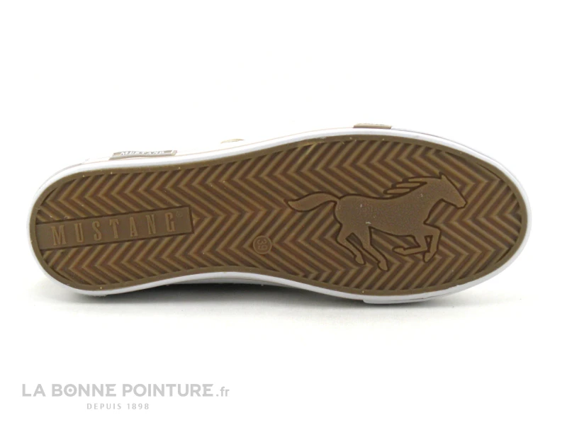 Mustang 1457 302 699 Or - Basket Basse Femme Doree 7 Mustang 1457 302 699 Or - Basket Basse Femme Doree – Image 7