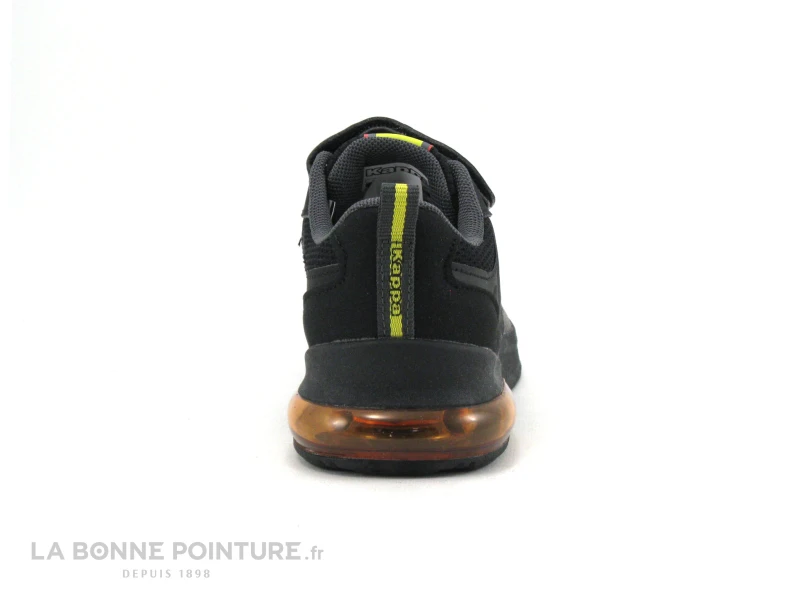 Kappa Logo Splinter EV Kid - Black Yellow Orange - Basket Enfant 4 Kappa Logo Splinter EV Kid - Black Yellow Orange - Basket Enfant – Image 4