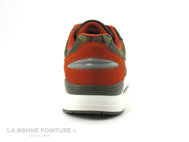 RoadSign BILL Kaki - Lacet Orange - Basket Homme 4 RoadSign BILL Kaki - Lacet Orange - Basket Homme – Image 4