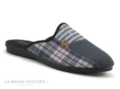 Semelflex MICKAEL Gris - Carreaux - Pantoufle Mule Homme -Magasin De Chaussures cd24607c73b9e66c561f35ea11d5d5ef img 6840.jpg 167837