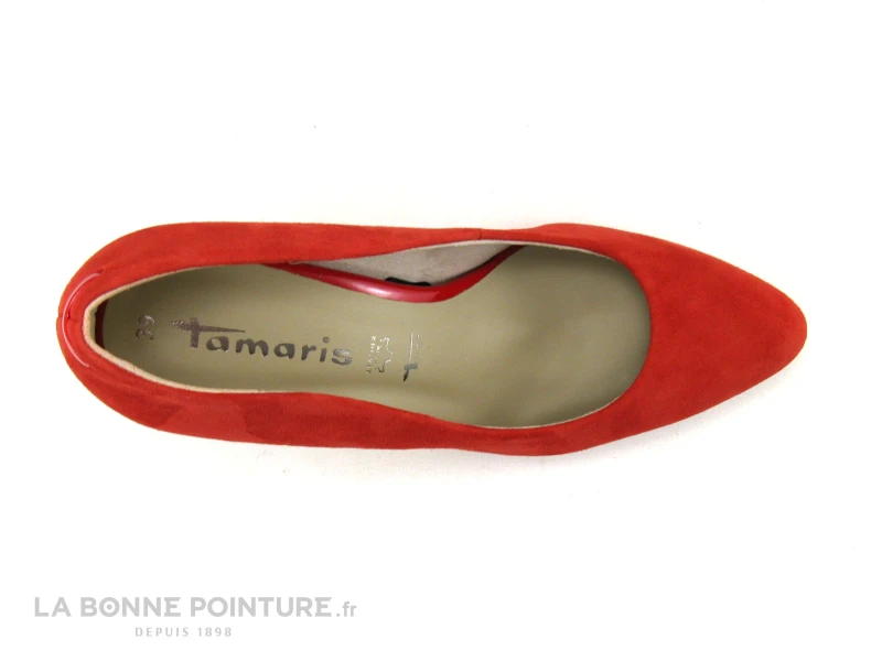 Tamaris 1-22411-20 Strawberry - Escarpin Rouge - Talon Haut 6 Tamaris 1-22411-20 Strawberry - Escarpin Rouge - Talon Haut – Image 6