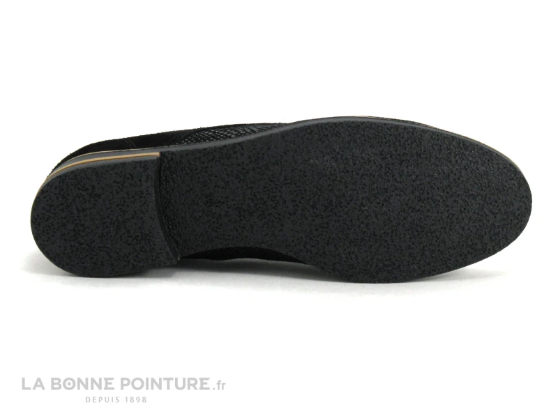 Morans VIALA Noir - Pois Argent - Chaussure Derby Femme 7 Morans VIALA Noir - Pois Argent - Chaussure Derby Femme – Image 7