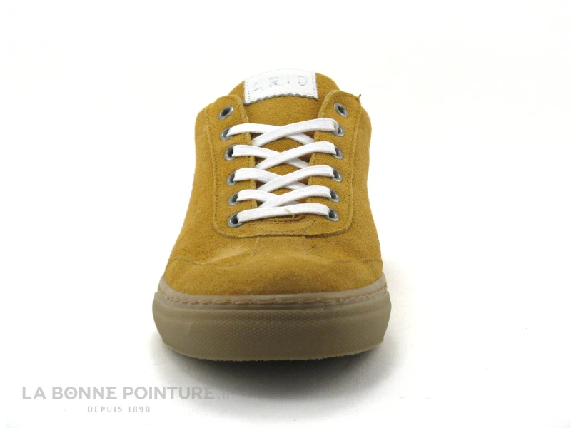 Arid RIGNY Safran - Sneakers Homme Cuir Jaune 2 Arid RIGNY Safran - Sneakers Homme Cuir Jaune – Image 2